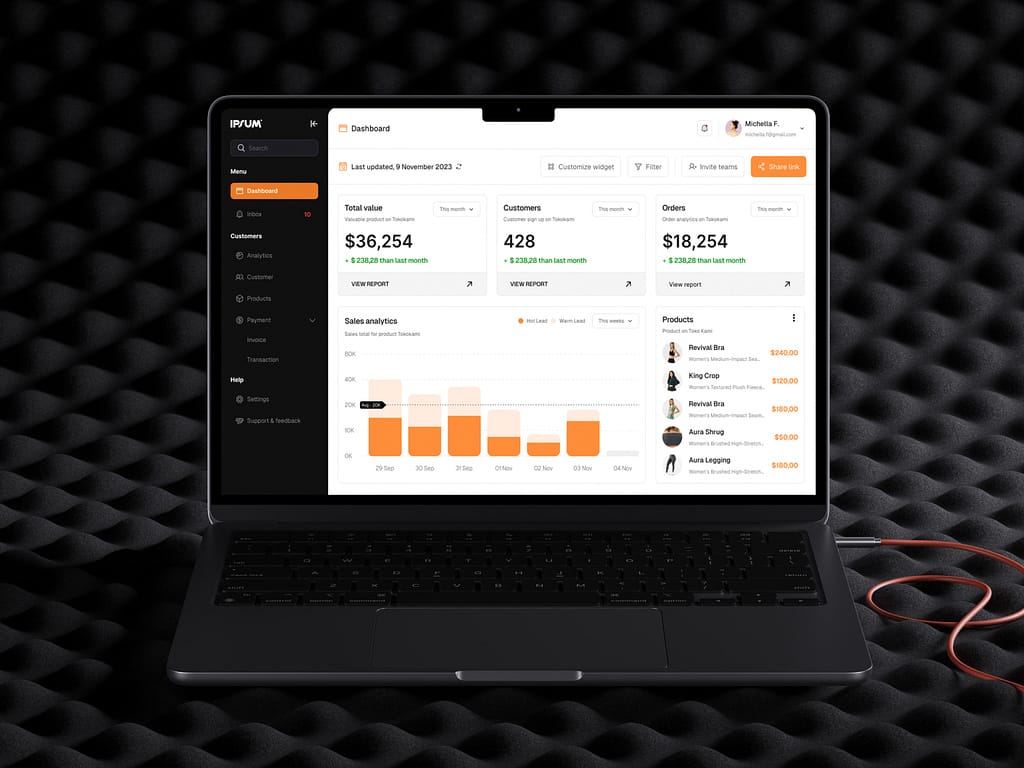 Payment & Analytics Dashboard